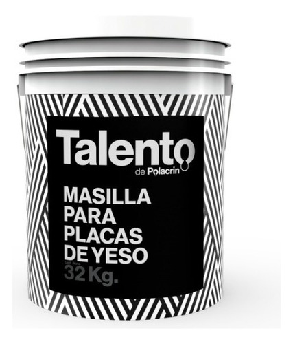 Masilla Para Placas De Yeso Talento 15kg 