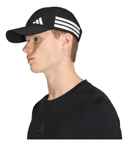 Boné adidas Treino Essentials Três Listras Ke8241 Preto G Liso