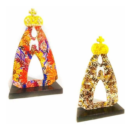 Imagen 5 de 8 de Virgen Del Valle Siluetas Decorativas Mdf Recuerdos Souvenir