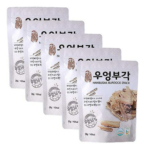 Snacks Coreanos Crujientes De Bardana - 150g (1 Set)
