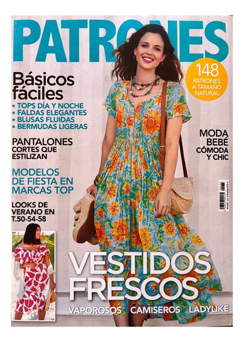 Revista Patrones Costura Con Moldes Española Moda Diseño