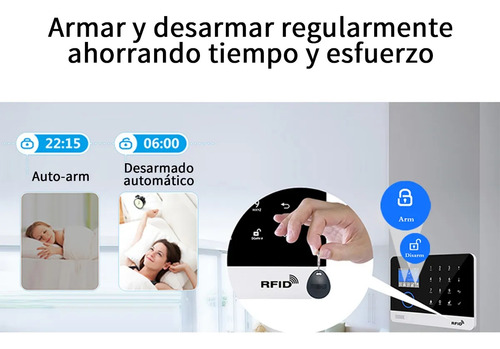 Sistema De Alarme Wifi Gsm 433mhz Wifi Tuya Home Security Al