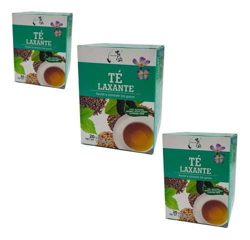 Laxante Te Filtrante (3 Cajas - 60 Sobres)