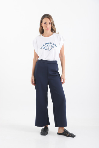 Remera Mujer Manga Corta Estampada Algodon Canchera Comoda