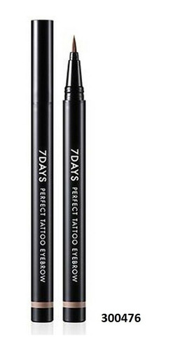 Lapiz Para Cejas Permanente Tonymoly 7 Dias Cafe Oscuro W01