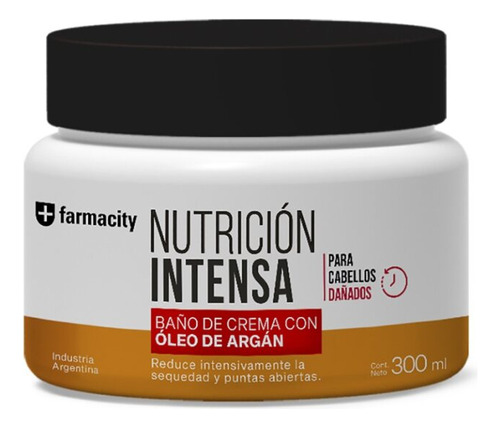 Baño De Crema Hair Farmacity Nutrición Intensa X 300 Ml