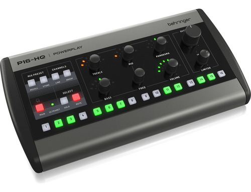 Mixer De Monitoramento Behringer P16-hq C/ 16 Canais