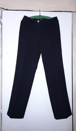 Pantalon Vestir Color Negro, Talle M