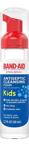 Band-aid Brand First Aid Espuma Limpiadora Antiséptica Para 