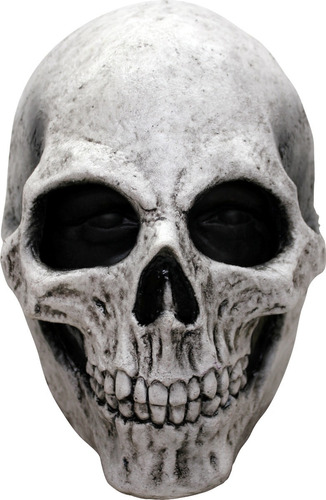 Máscara White Skull 26156 Halloween Color Blanco