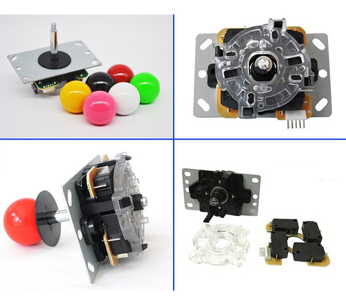 Controlador De Joystick Arcade Joystick Con Caja De Circuito