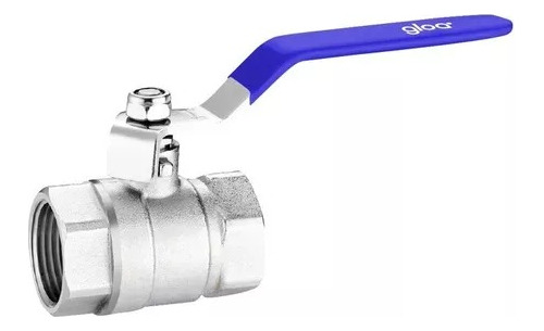 Llave De Paso Metalica Válvula Esférica Agua  3/4`` 