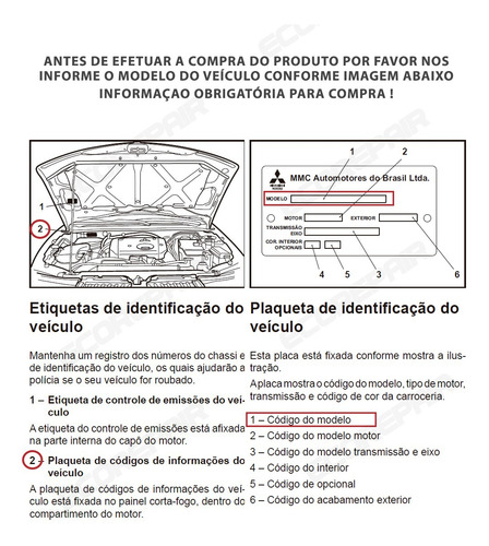 Central Modulo Airbag Pajero Dakar 2013 Diante Diesel Novo