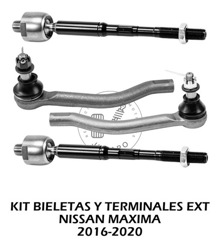 Kit Bieletas Y Terminales Ext Nissan Maxima 2016-2020