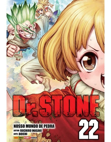 Mangá Dr. Stone Volume 22º Lacrado Panini