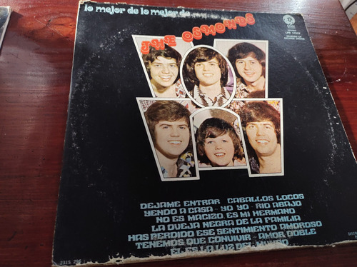 The Osmonds Éxitos Lo Mejor Vinilo Lp Acetato Vinyl