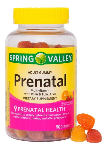 Vitaminas Prenatal Gomitas Multivitaminico Completo Eg P11 Sabor Frutas