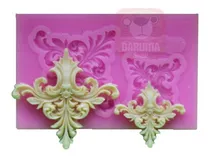 Comprar Molde Silicon Esquinero Cruz Porcelana Fondan Resina Belgran