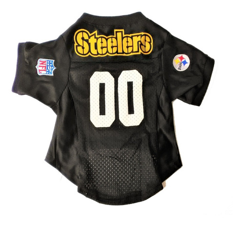 Jersey Nfl Steelers Para Perro T4 Fútbol Americano Acereros 