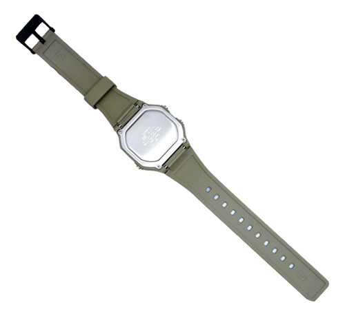Reloj Casio Digital W-217h-5av Hombre Correa Marrón Claro Bisel Marrón Claro Fondo Negro