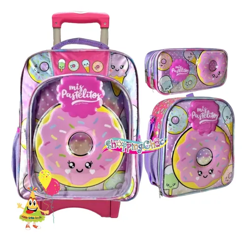 Mis Pastelitos Kit Escolar Mochila Carro Mochila Combo Cuotas