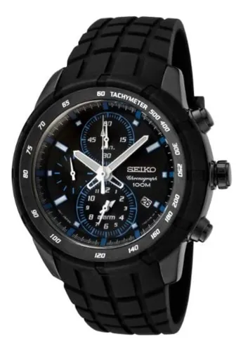 Comprar Reloj Seiko Chronograph negro 100m