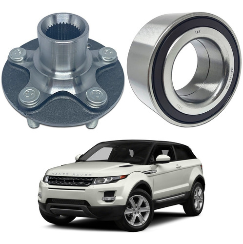 Cubo Roda Traseira + Rolamento Land Rover Evoque 2011/2015