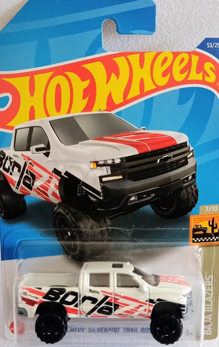 19 Chevy Silverado Trail Boss Lt Hot Wheels Baja Blazers 