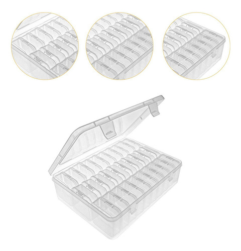 Caja De Almacenamiento Transparente, Estuche Para Guardar