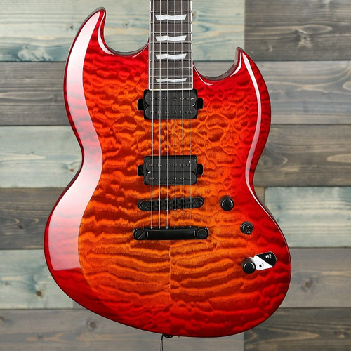 Esp Ltd Viper-1000 Guitarra Electrica Tiger Eye Sunburst