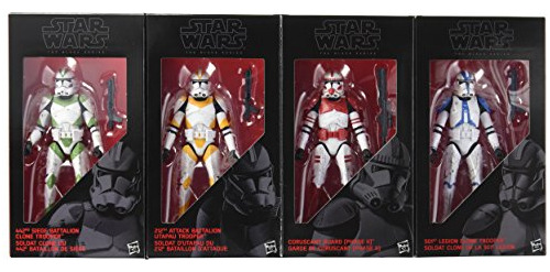 Star Wars The Black Series Soldados Clon De La Orden 66 Figu