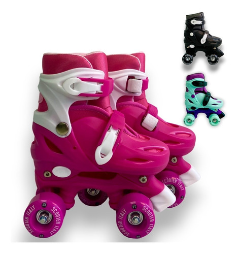 Patines Extensibles Scooter Italy Infantil Semi Profesional