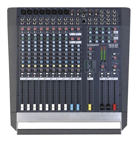 Consola mixer Dj audio 12 Entradas Allen & Heath Pa12-cp