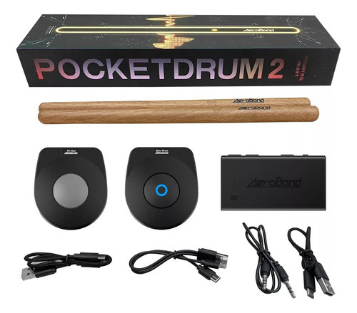 Batería electrónica virtual inalámbrica Aeroband Pocketdrum 2 Plus