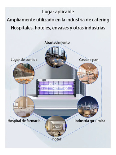 Lampara Mata Mosquitos Killer Eléctrico Matamoscas