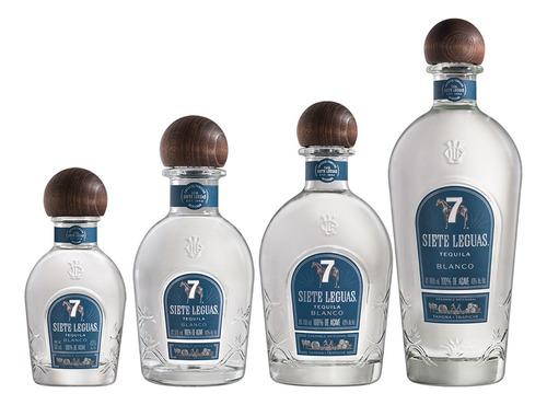 Set De Colección Tequila Siete Leguas Blanco