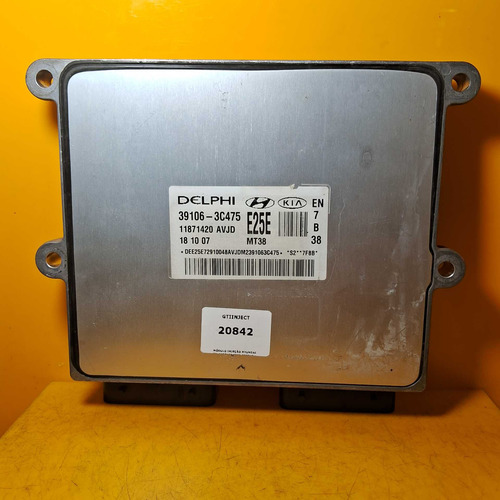 Módulo Injeção Hyundai 391063c475 E25e #20842 L (Usado)