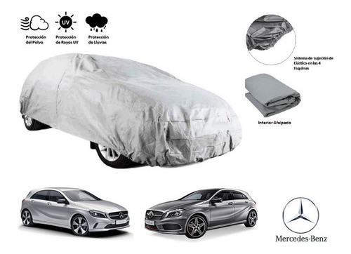 Funda Cubreauto Afelpada Mercedes Benz Clase A200 2014