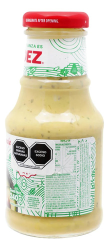 Salsa Herdez Tipo Guacamole Picante 240 Gr