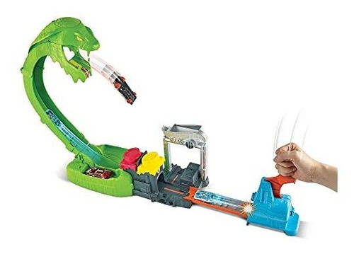 Juego De Juego Hot Wheels Toxic Snake Strike Challenge