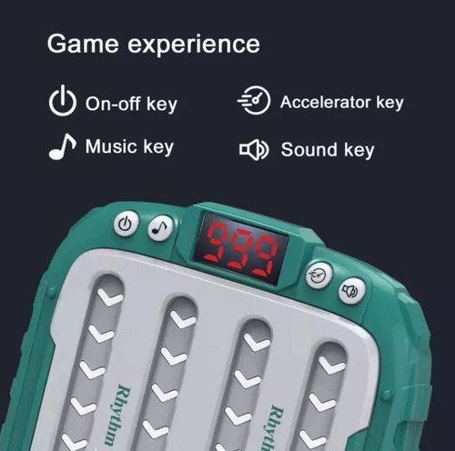 Máquina De Juego De Ritmo: Juguete Electrónico De Desafío