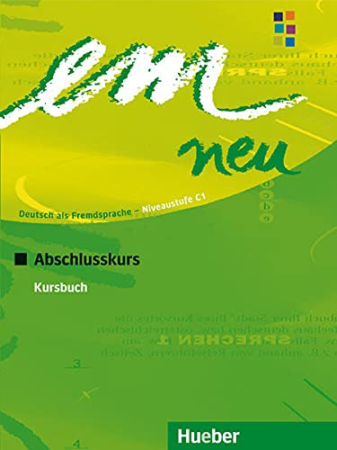 Libro Em Neu 2008 Abschl Kursbuch Alum  De Vvaa Hueber
