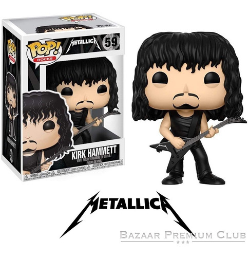 Imagen 4 de 6 de Original Metallica Full Band Funko Pop Collection