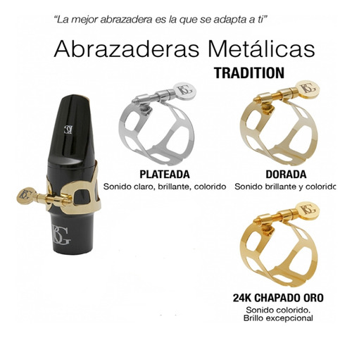 Bg Tradition Abrazadera Saxofón