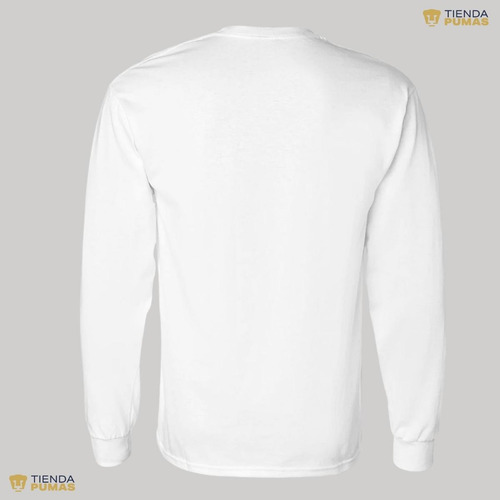 Playera Deportiva M Larga Hombre Pumas Unam Mejor Papá Pumas
