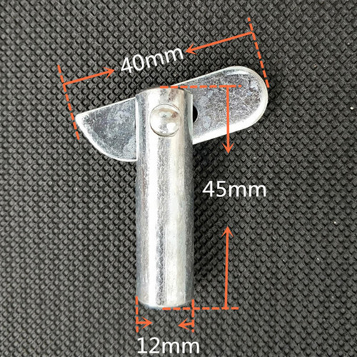 Conector Man Pin Saffolding Union De 20 X 12 Mm X 45 Mm