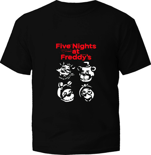 Camiseta Niños Unisex Five Nights At Freddy´s Tv Urbanoz