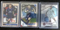 Comprar Lionel Messi Tres Cartas De Fútbol Panini Y Topps Refracción