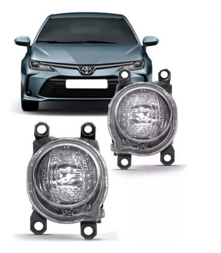 Par Farol Auxiliar Milha Toyota Corolla 2020 2021 2022 20 21