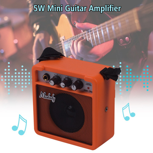 Imagen 5 de 6 de Mini Amplificador De Guitarra L Con Bocina De &